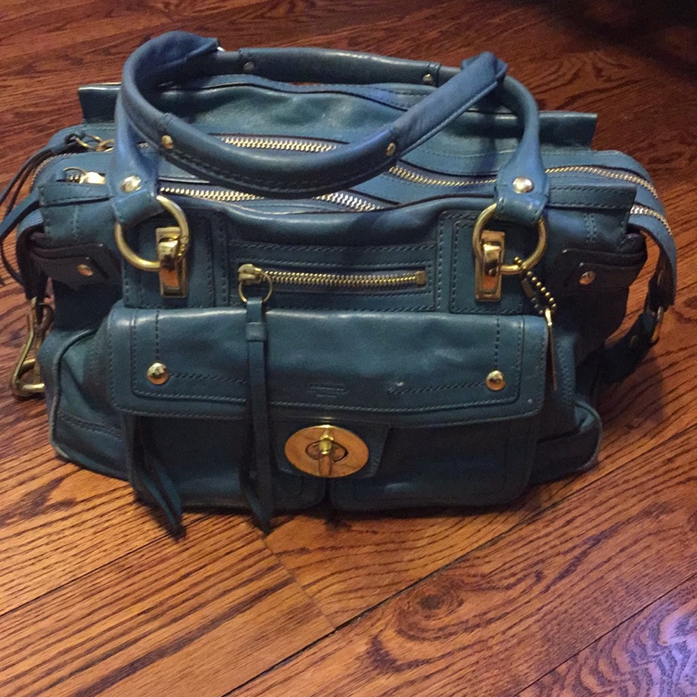 Coach Hamptons Vintage Leather Lindsey